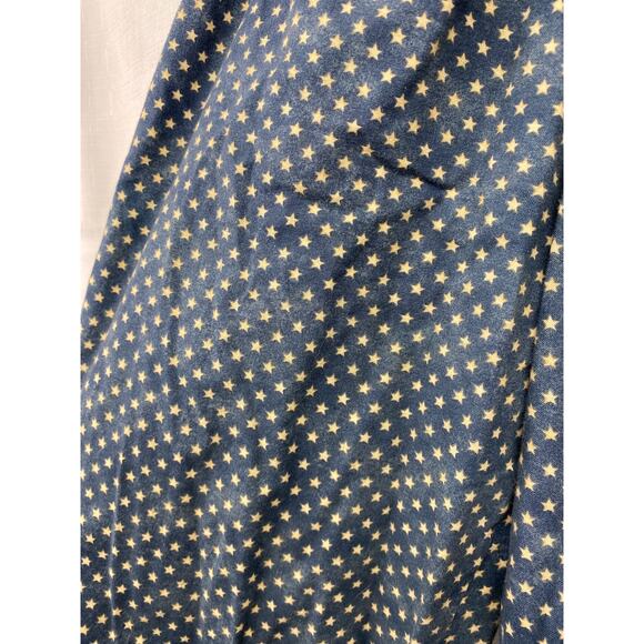 Vintage Homemade Unisex Patriotic Star Novelty Stretchy Pullon Pants Indie Boho - Picture 3 of 7